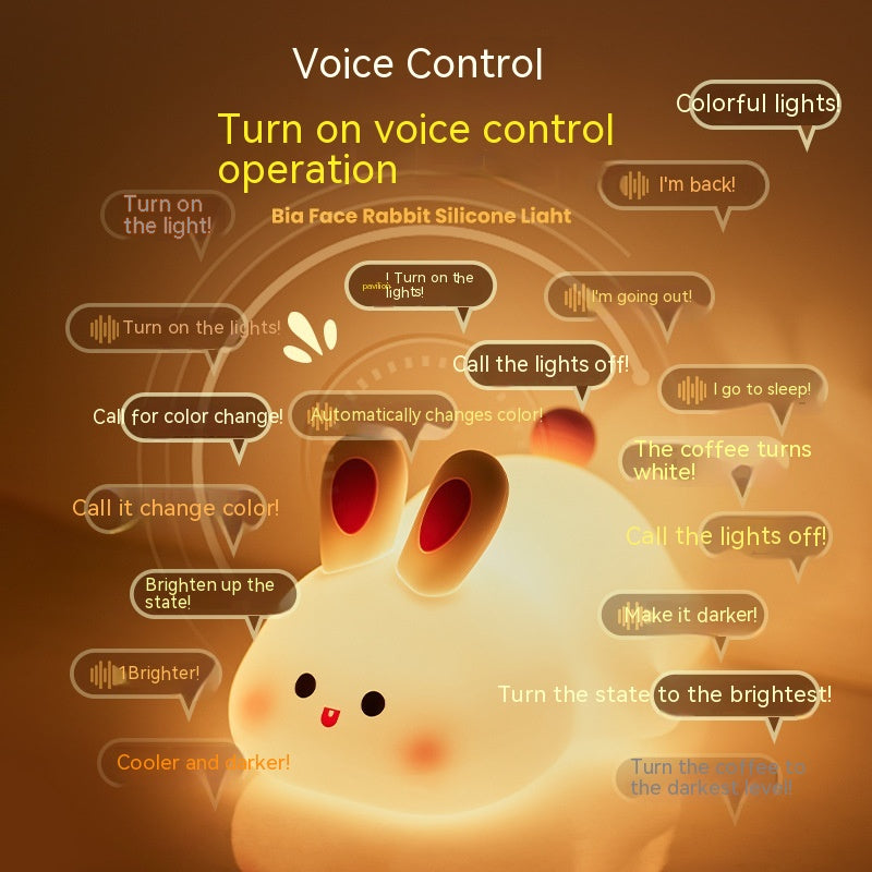 Bunny Touch Control Cute Night Light