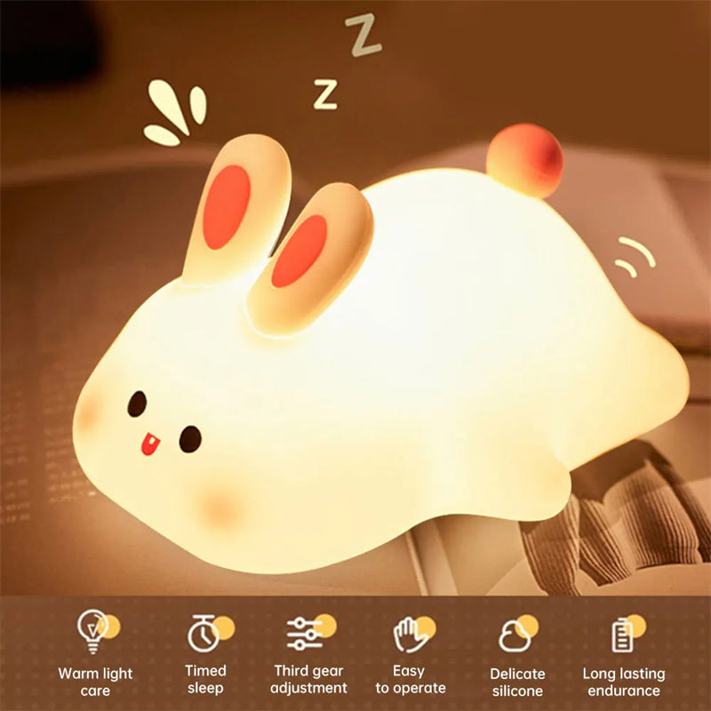 Bunny Touch Control Cute Night Light