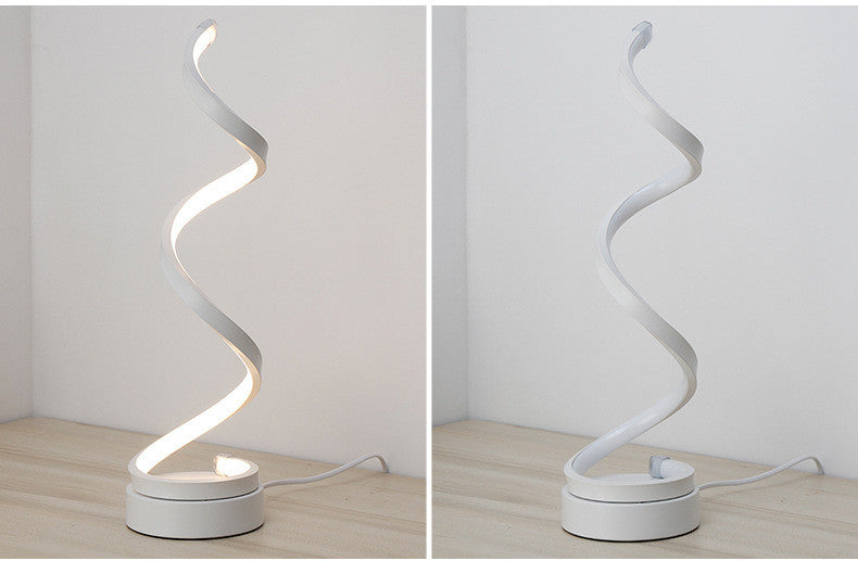 Curved Shaped Table Lamp