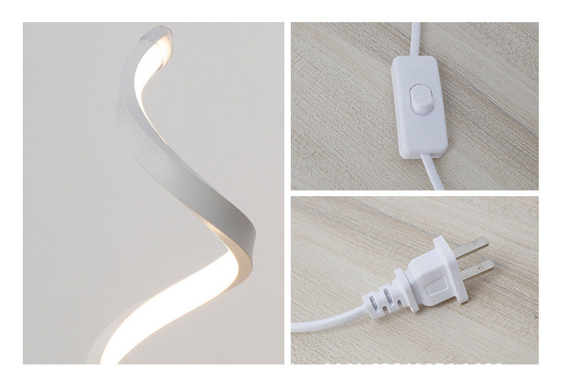 Curved Shaped Table Lamp