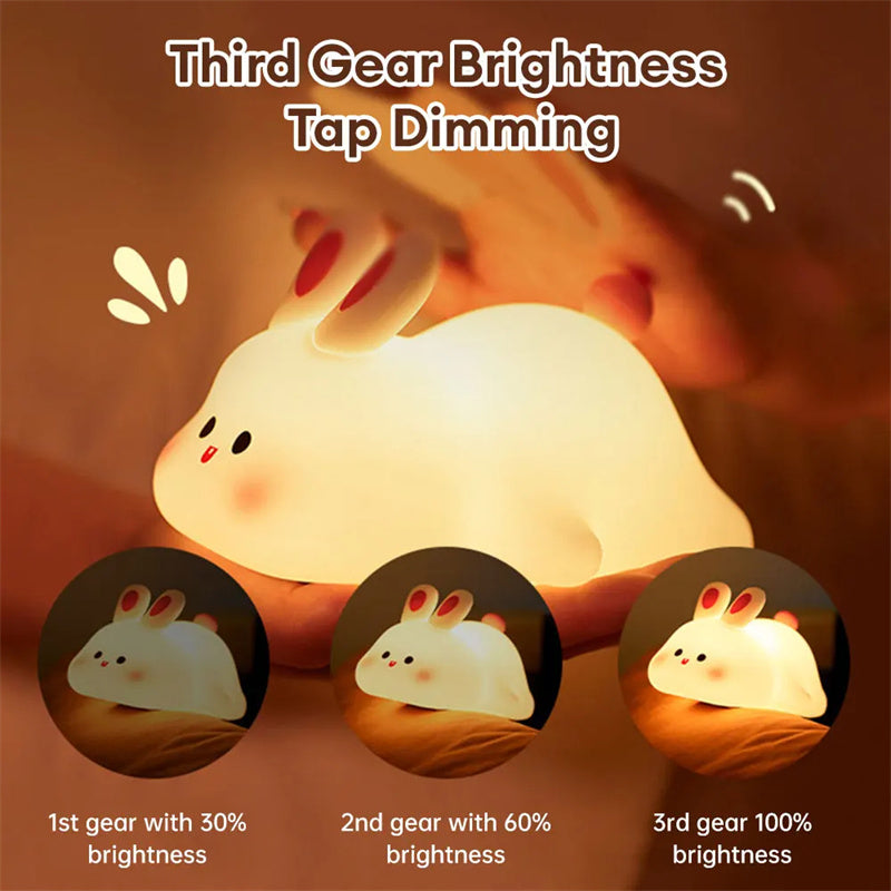 Bunny Touch Control Cute Night Light