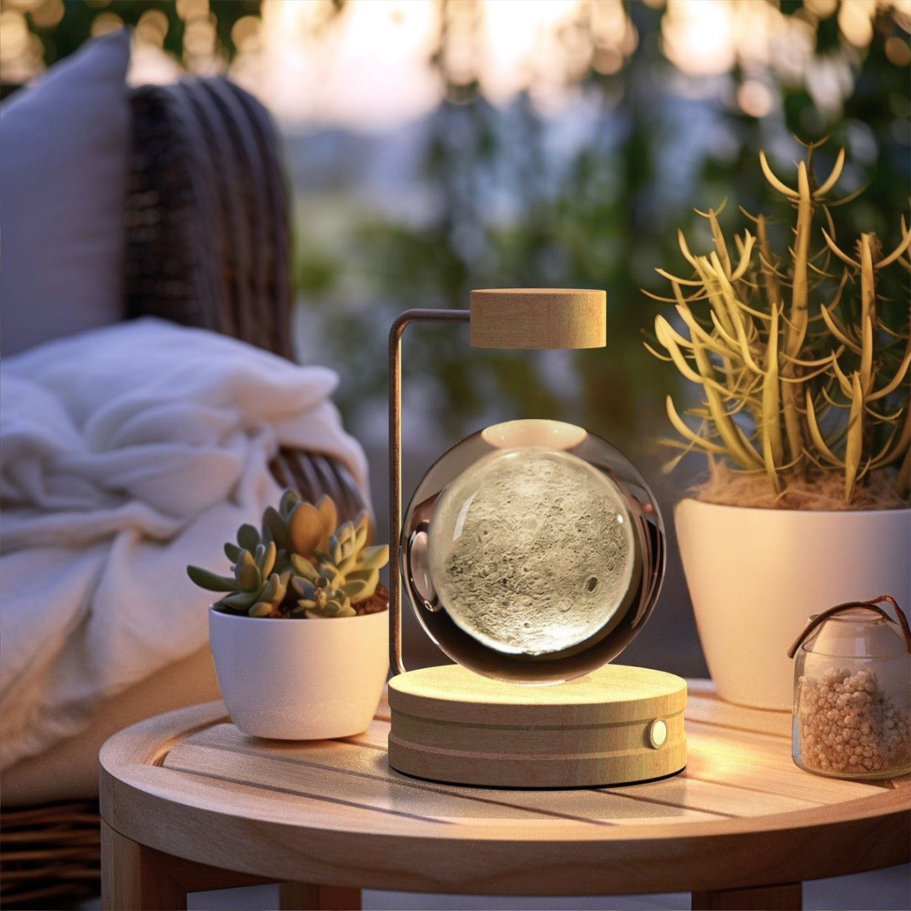 Crystal Ball Cosmic Indoor Night Light