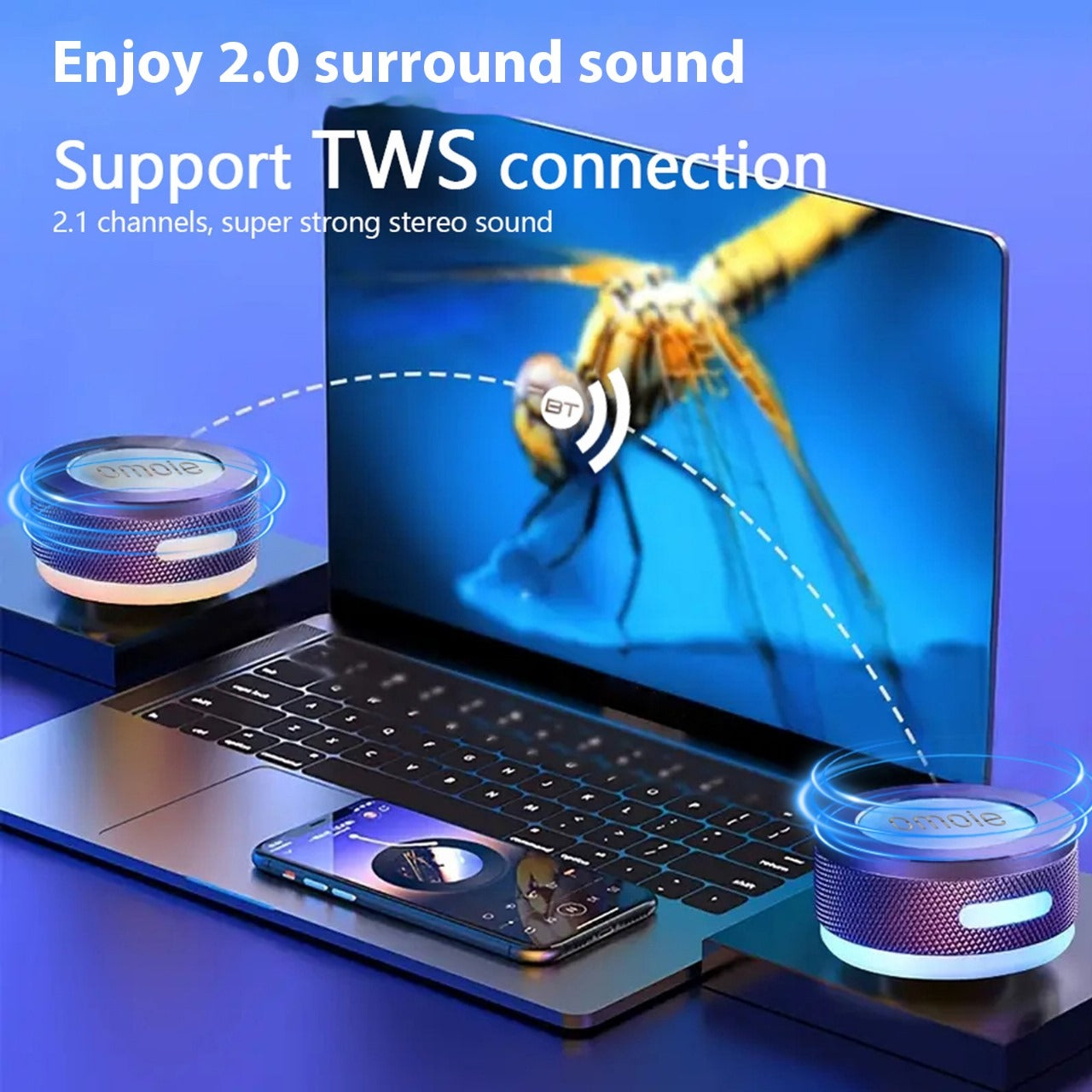 Small Wireless Bone Conduction Speakers