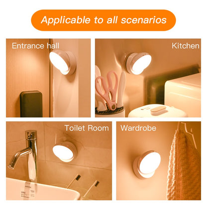 Rotating Human Body Sensor Light