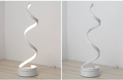 Curved Shaped Table Lamp